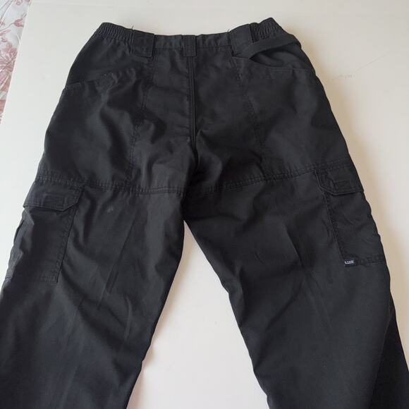 511 Tactical Mens Size L Long Black Cargo Pants 34/34 - Picture 4 of 6